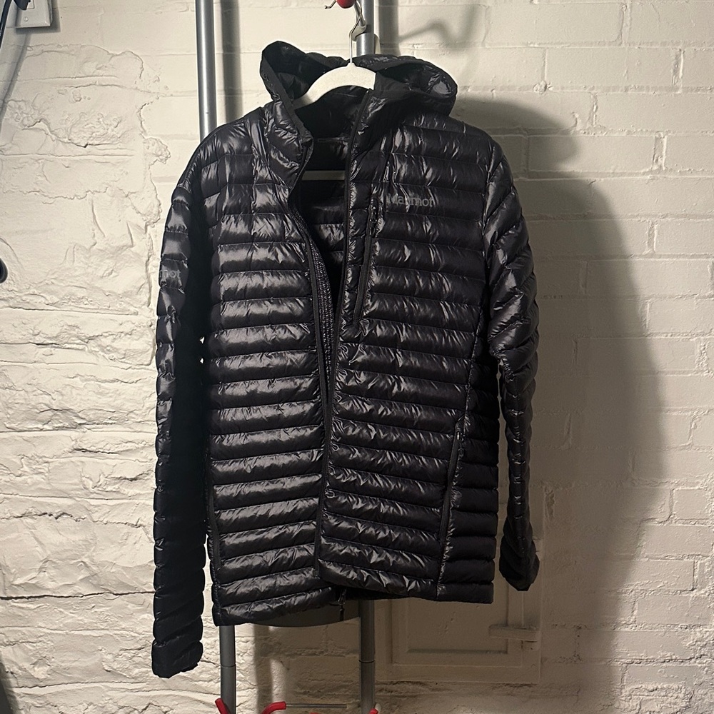 Marmot Men's Black Puffer Jacket